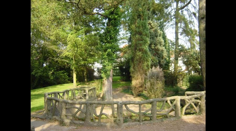 Public garden in Frevent