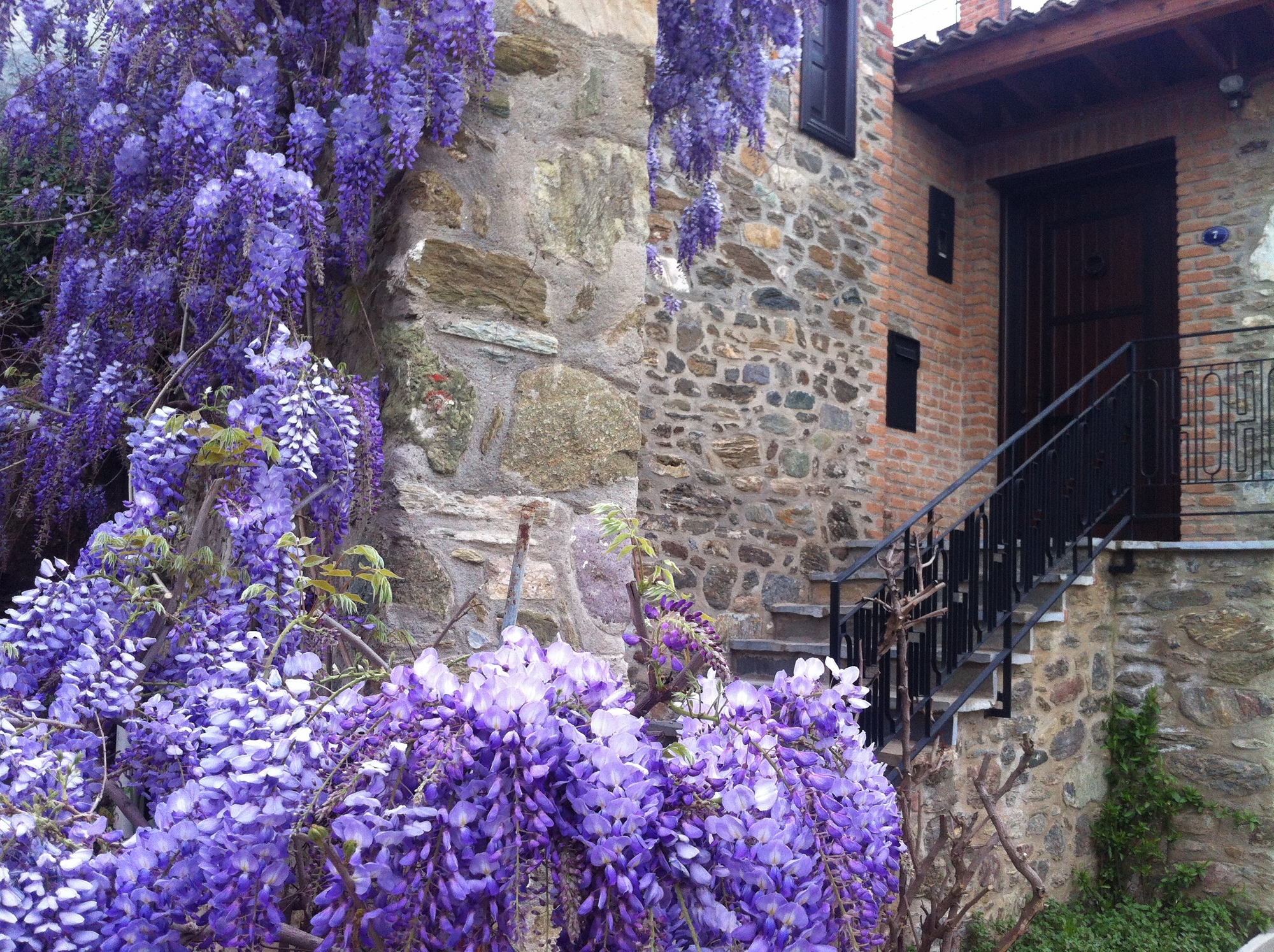 Entrance from the road