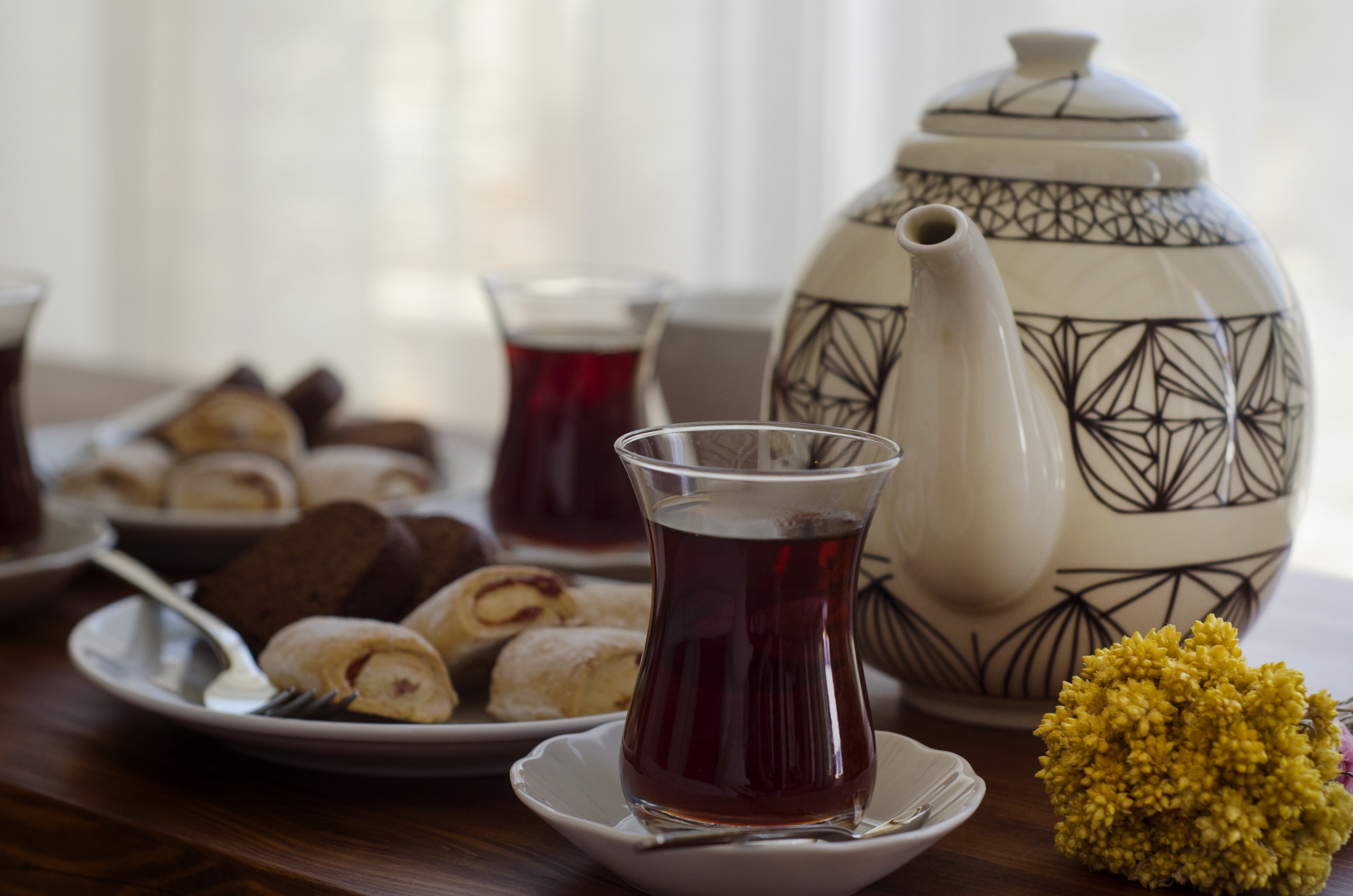 Tea time at Ionia House