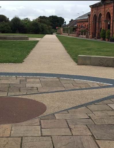 Transpennine trail, through the back gate and you’re here