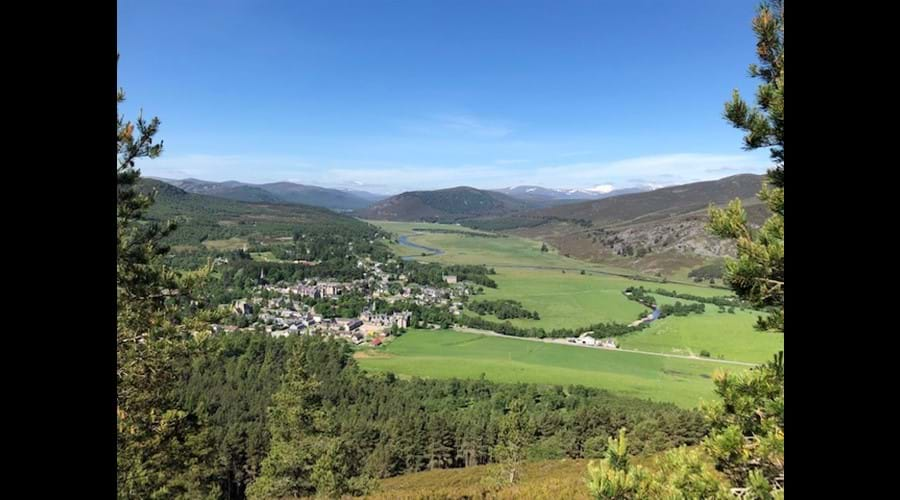 Braemar from Creag Coinneach