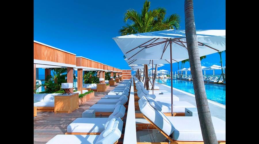 Rooftop pool