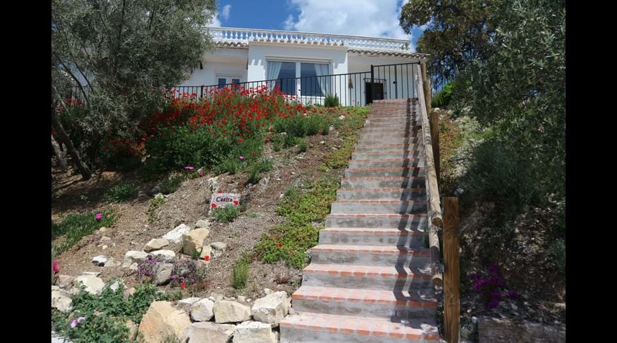 Your own private steps from the parking space