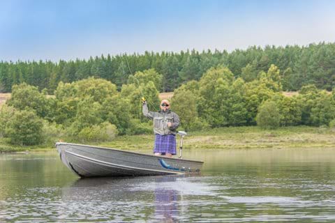 Fishing available for all ages and stages... Private Loch  with You Fish Scotland