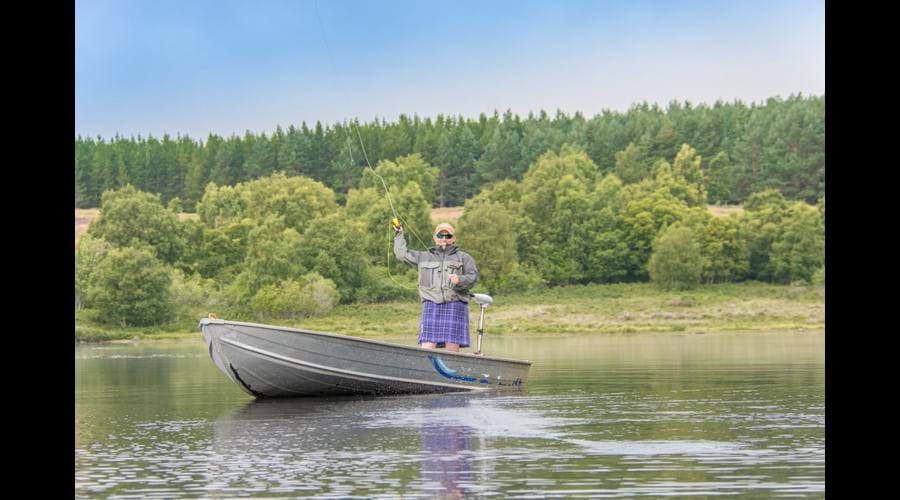 Fishing available for all ages and stages... Private Loch