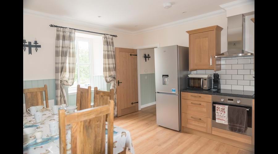 Well equipped kitchen