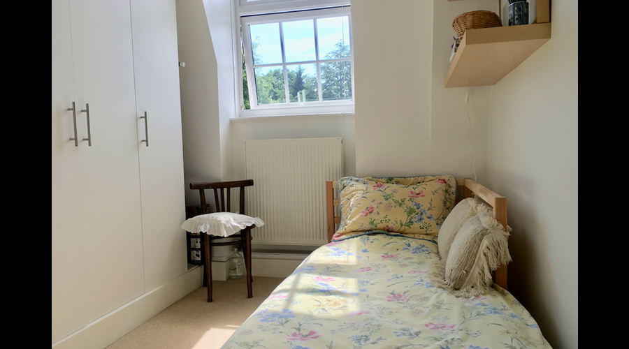 Bedroom 3 - single bed with plenty of wardrobe space