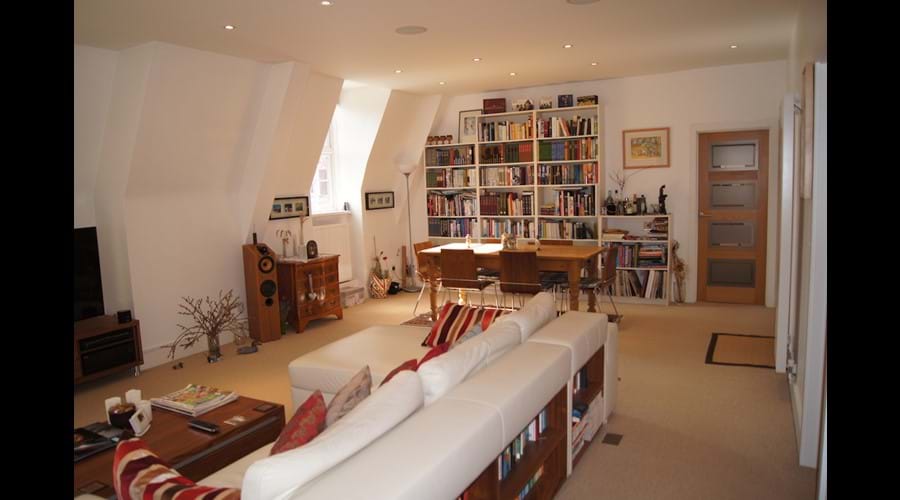 A welcoming room with a cosy feel