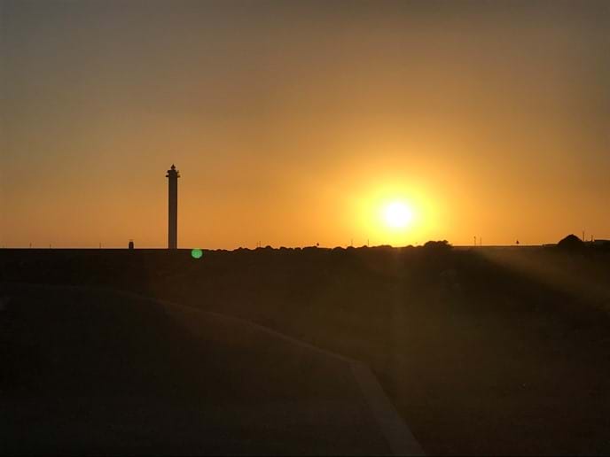 Sunset over the lighthouse - a must see