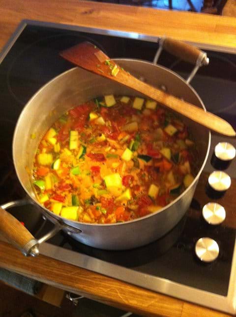 Make yourself a gourmet dish in the Writer