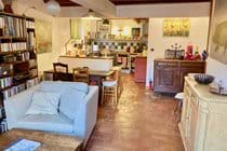 Lounge and kitchen