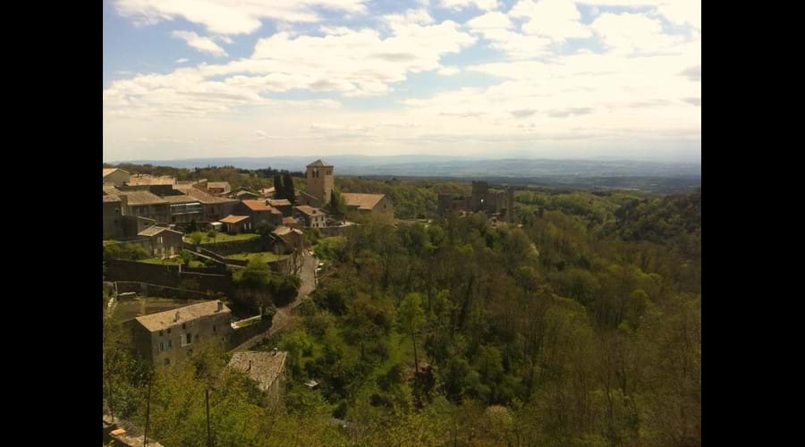 Neighbouring village of Saissac