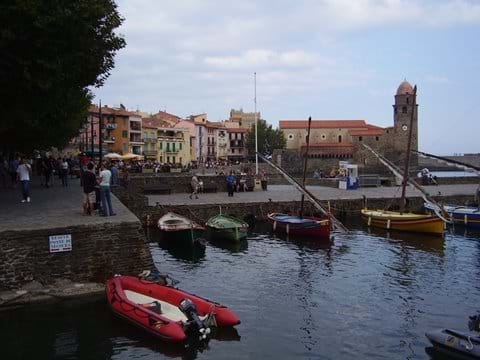 The seaside arty town of Collioure is well worth a visit