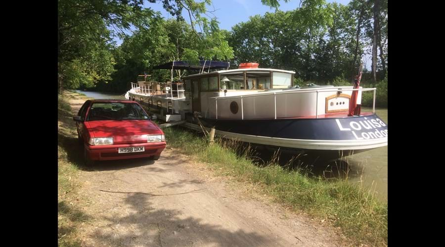 The Canal du Midi is nearby