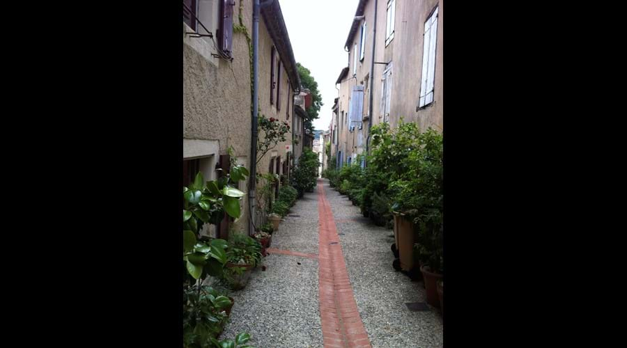 Rue des Jardins, Montolieu