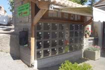 Vegetable vending machine, Montolieu