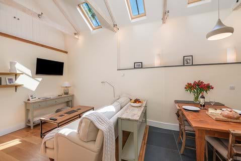 Internal view of Huckworthy luxury self-catering holiday cottage in Devon