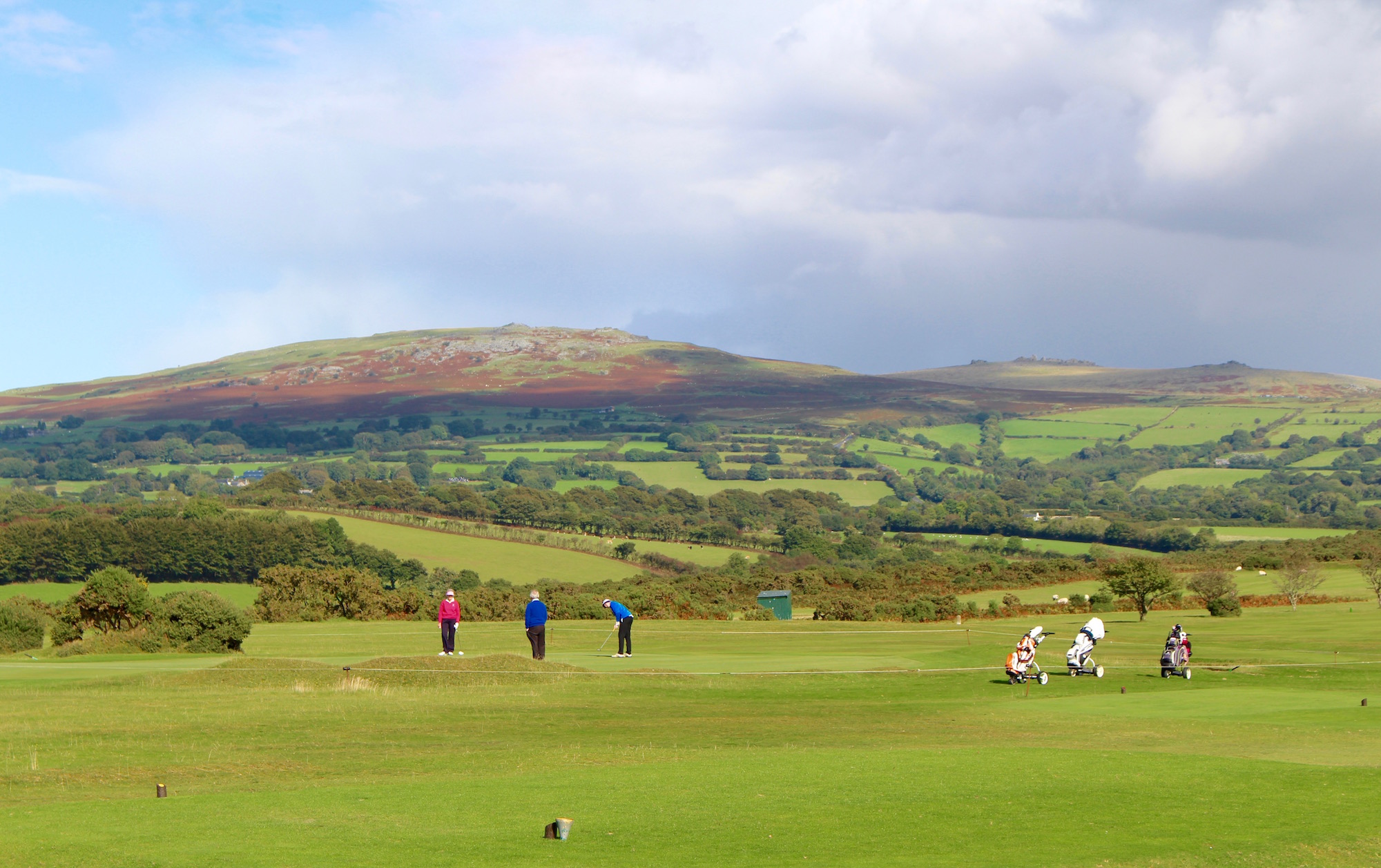 Play Tavistock golf course and enjoy the spectacular scenery