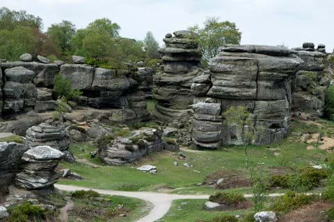 Brimham Rocks - a fabulous National Trust site nearby