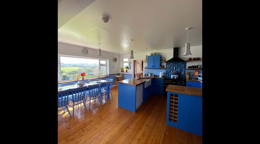 A great room to cook up a treat and enjoy a sociable meal
