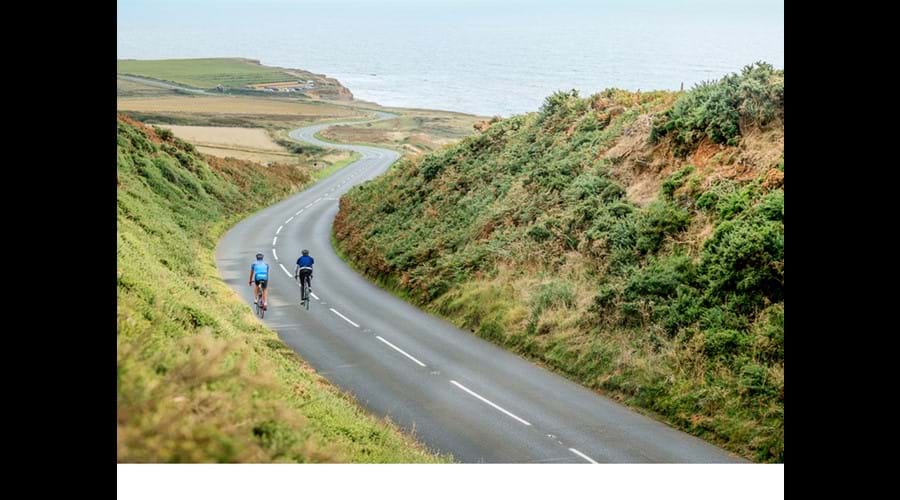 Enjoy cycling on our quieter roads