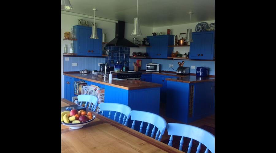 plenty of room for cooking in our bespoke kitchen