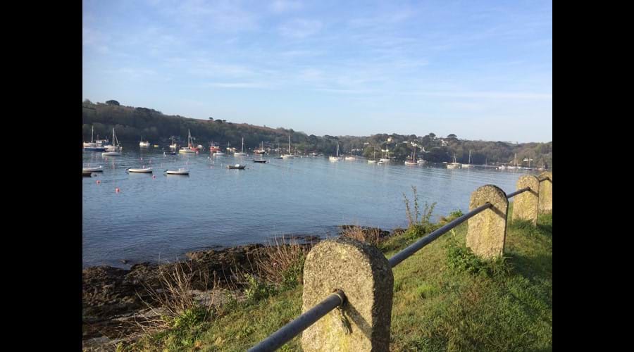 Looking across the river to Helford village