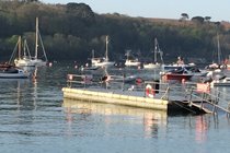 Morning view from the Ferryboat Inn