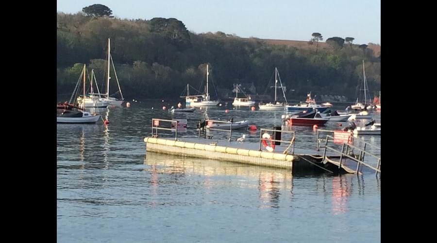 Morning view from the Ferryboat Inn