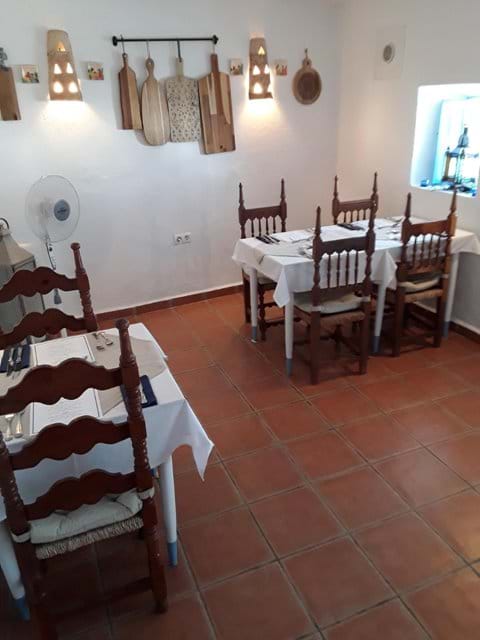 Our Dining Area leading out to the Terrace Area (With Covid and Social Distancing Restrictions in place).