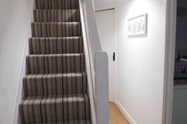 The hallway - spot the little interloper!