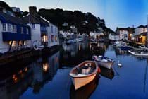 The inner harbour at twilight