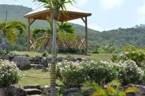 Gazebo - Caribbean views, Nevis Villa Rental