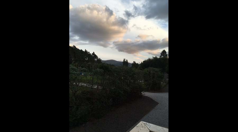 View from the master bedroom