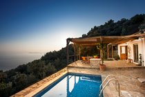 romantic cottage retreat private pool to rent Skopelos Island price villa