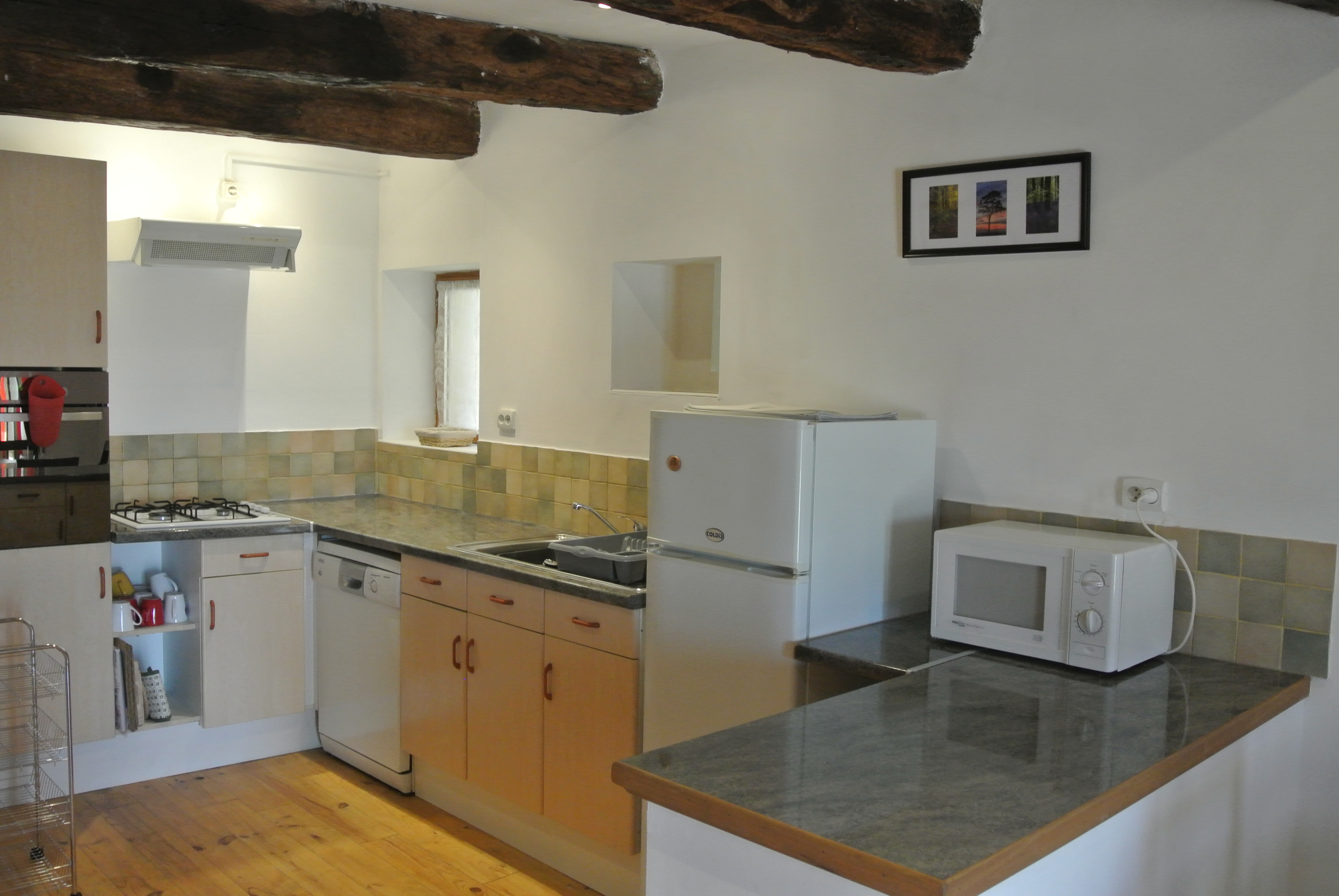 Well equipped kitchen