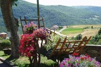 One of the many floral displays in Broquies