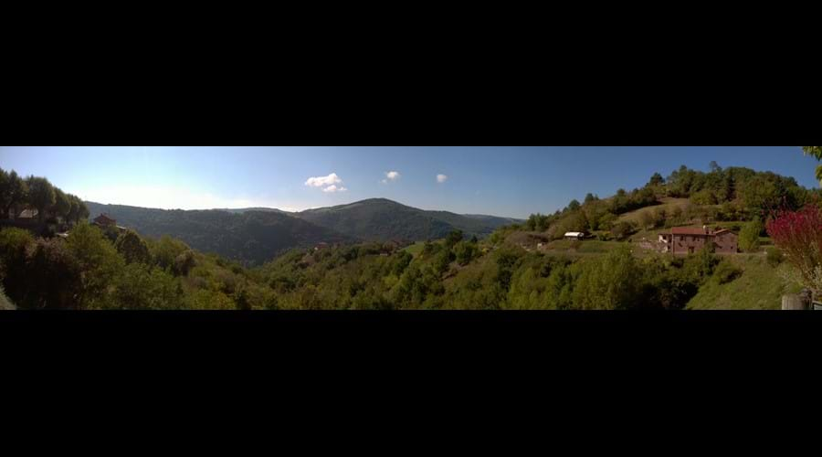 View over the Tarn Valley from Broquies