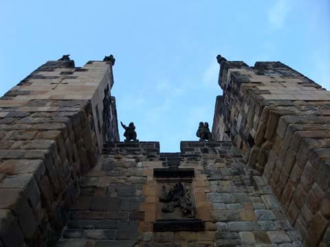 Alnwick Castle entrance