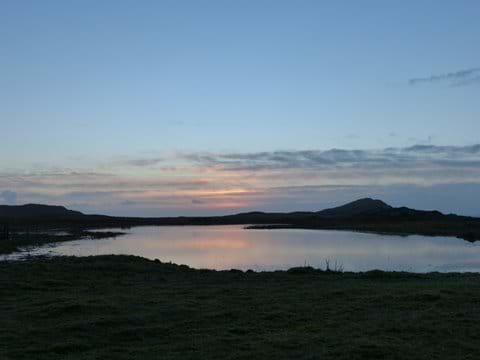 Loch Fada at sunset