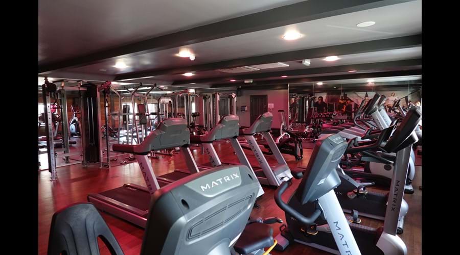 Fully equipped gym free for guests.