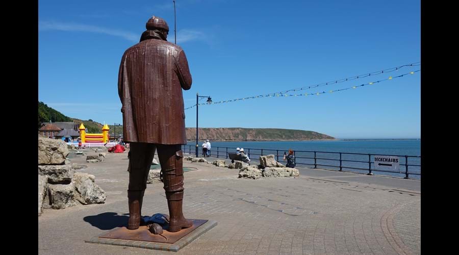 Play crazy golf or have a go on the bouncy castle on Filey sea front.