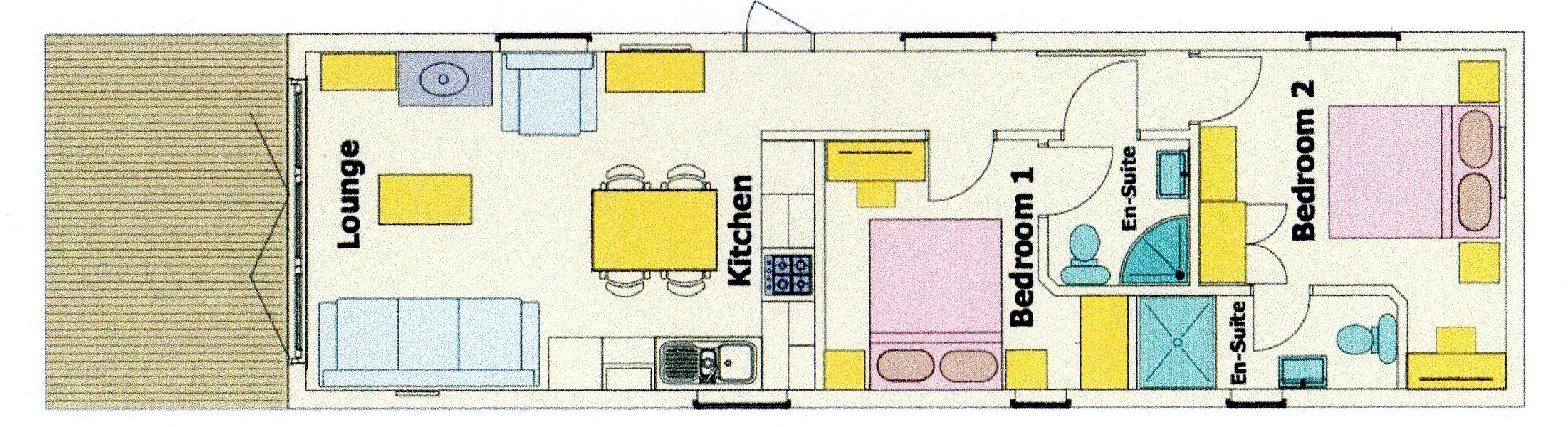 Puffin Lodge Floor Plan
