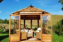 The Summerhouse with 360 degree views!