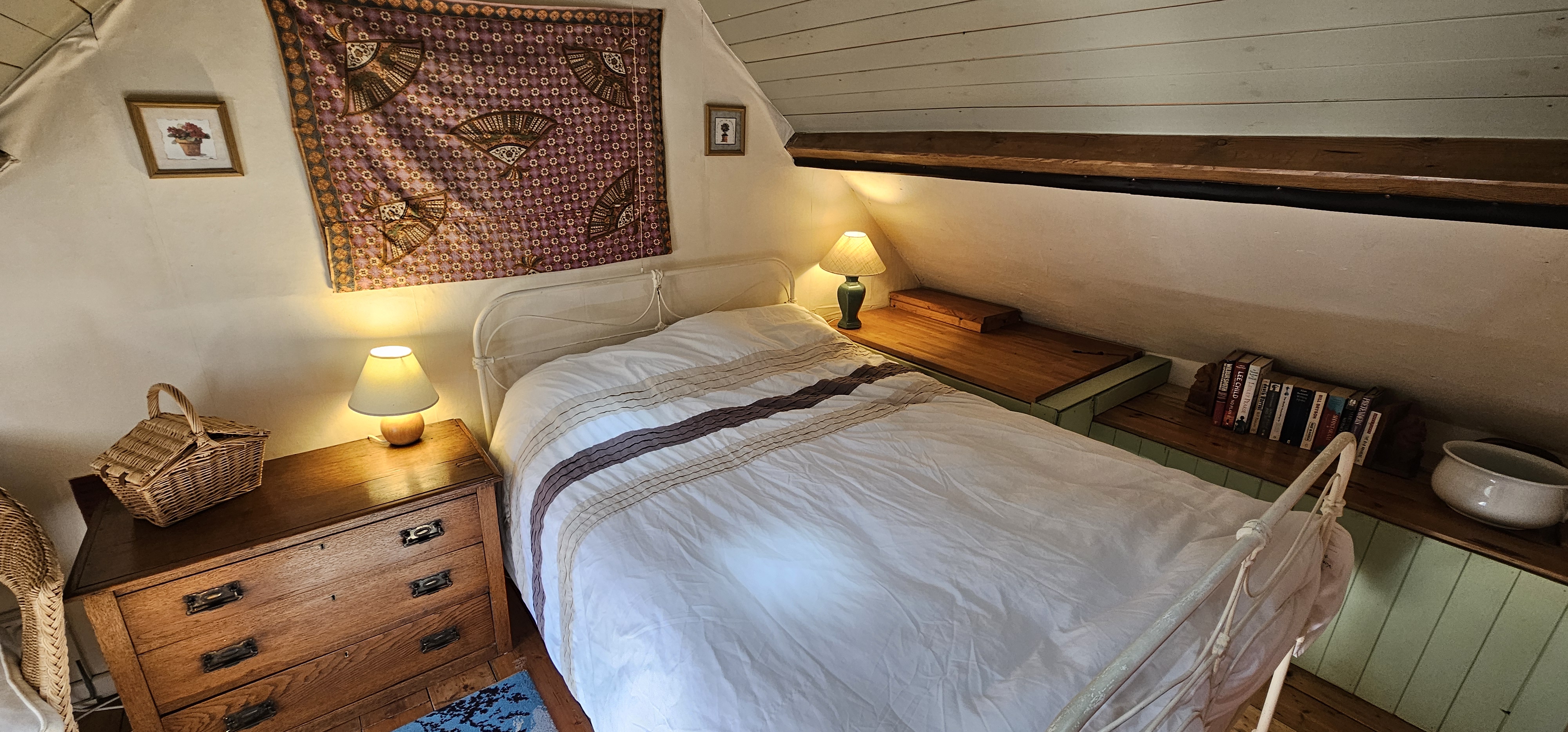 Bedroom 2 with a double bed