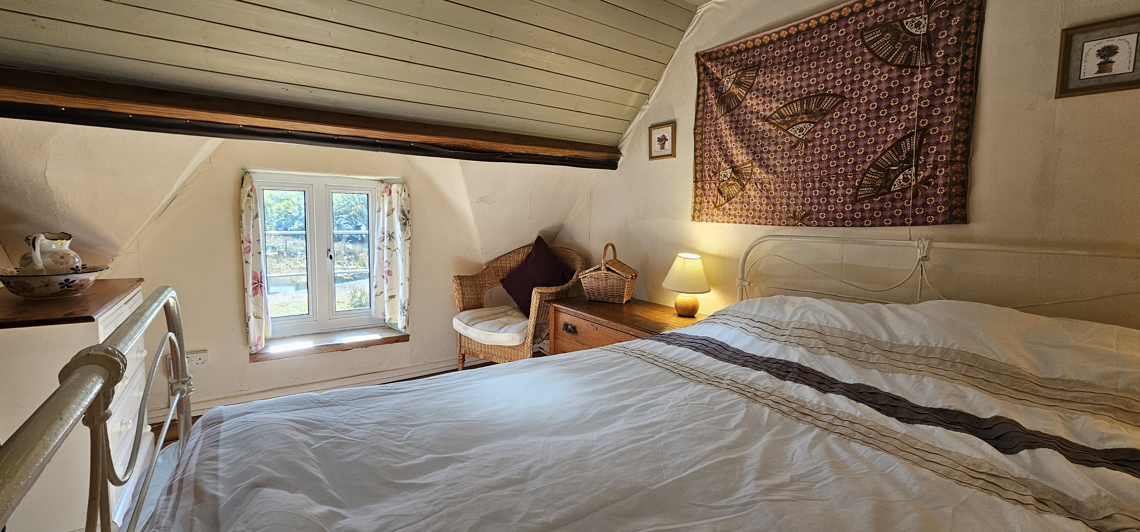 Bedroom 2 with beautiful views of the sunrise