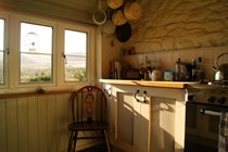 A well equipped cottage kitchen
