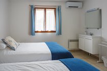 Bedroom two with wash hand basin