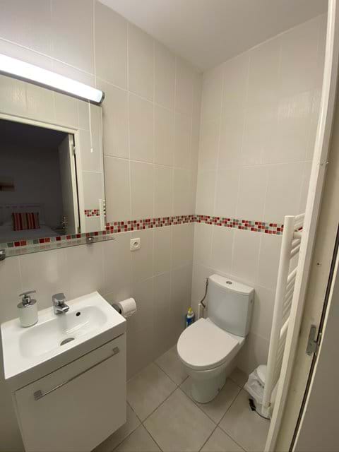 En-suite to bedroom one - shower on left out of shot