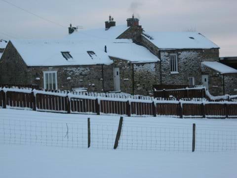 Cottages in snow!